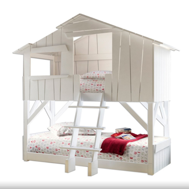 Frans eikenhouten kinderbed, A - Furniture Hardware Lowes recensie en prijs
