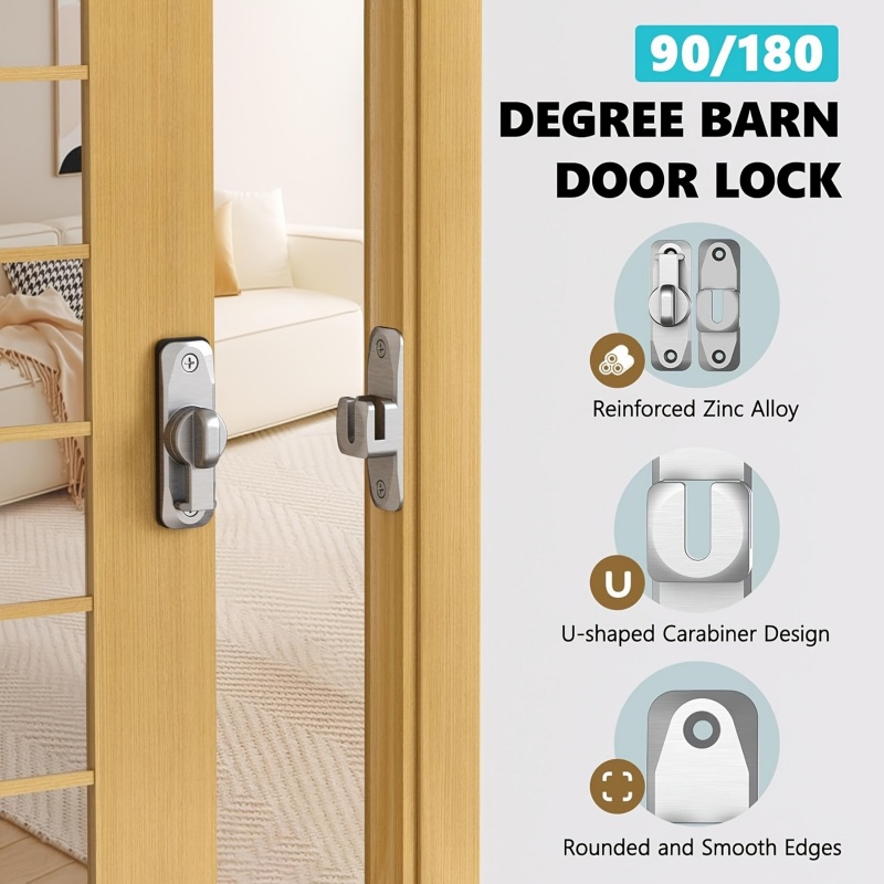 90/180 graden schuurdeursloten - Furniture Hardware Fitting recensie en prijs